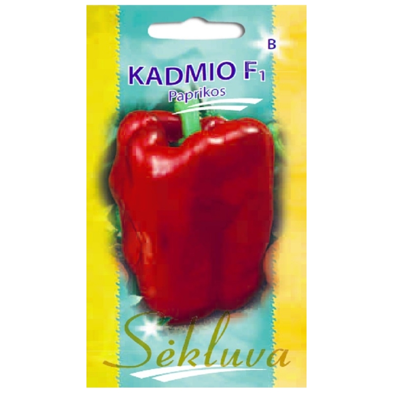 VIENAMETĖS PAPRIKOS KADMIO F1 10s.