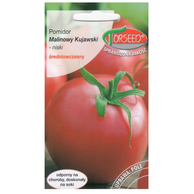 Valgomieji pomidorai Malinowy Kujawski 0,2 gr. Valgomieji pomidorai Malinowy Kujawski 0,2 gr.