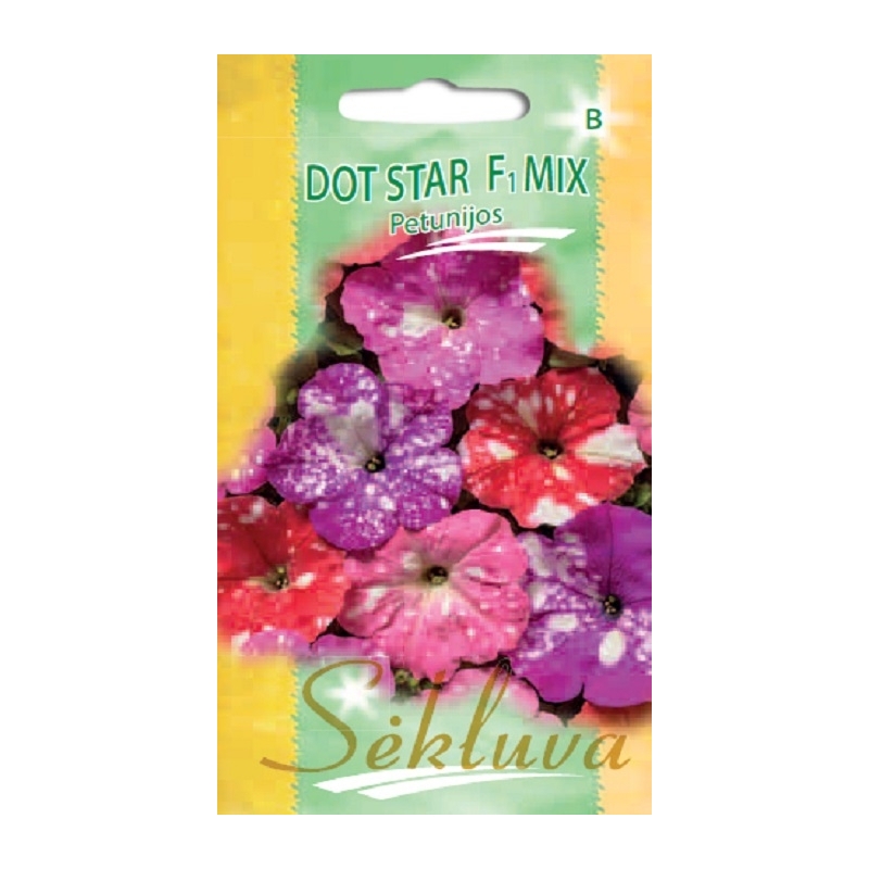 DARŽELINĖS PETUNIJOS DOT STAR F1 MIX 10s DARŽELINĖS PETUNIJOS DOT STAR F1 MIX 10s