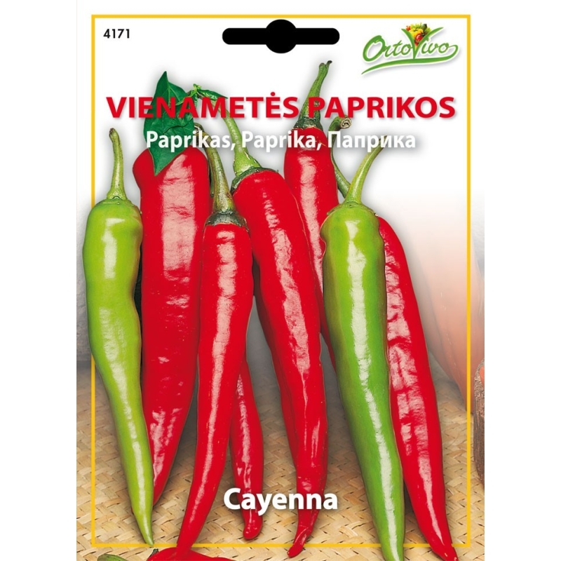 Paprikos CAYENNA 0,5gr  (ortowo)