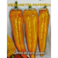 Paprikos CORNO DI TORO GIALO 0,5gr  (ortowo)