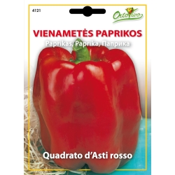 Paprikos QUADRATO DASTI ROSSO  0,5gr  (ortowo)