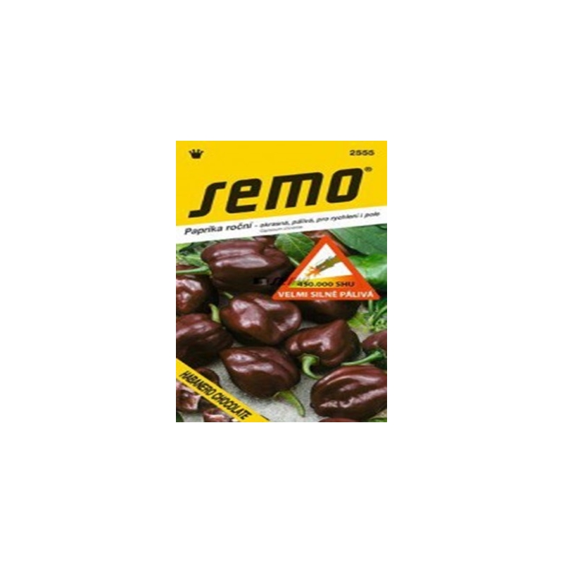 Datulinės paprikos Habanero Chocolate 15s semo