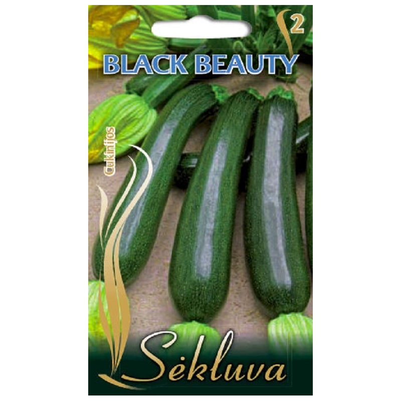 Cukinijos Black Beauty 3g. Cukinijos Black Beauty 3g.