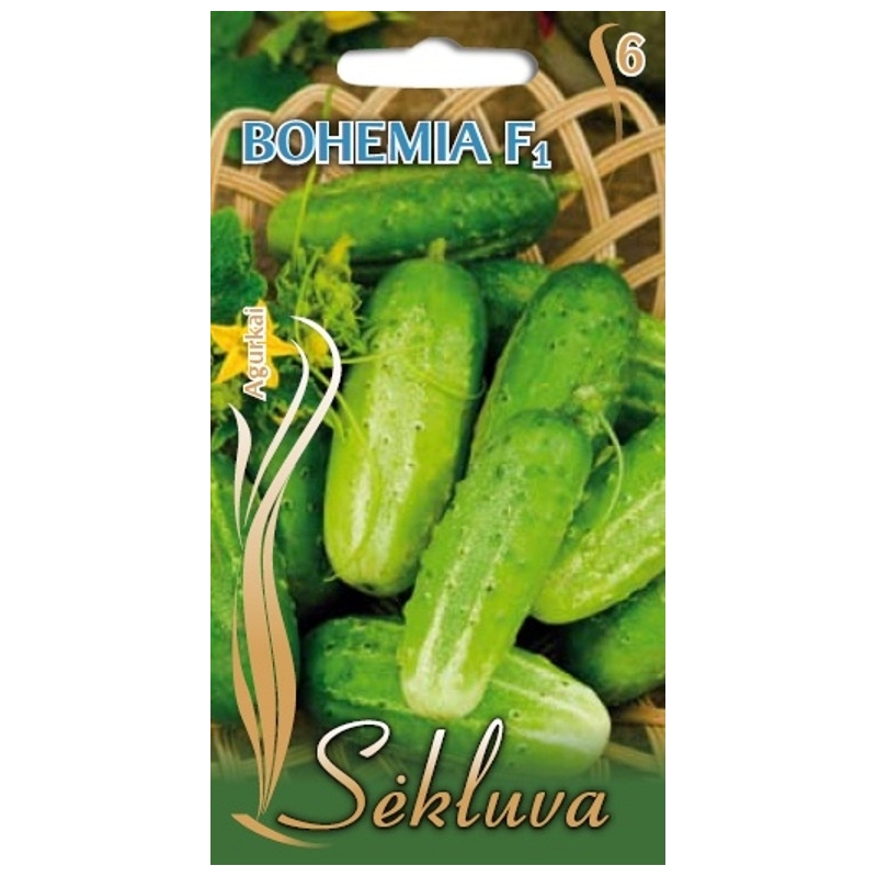 Agurkai Bohemia F1 1gr. Agurkai Bohemia F1 1gr.