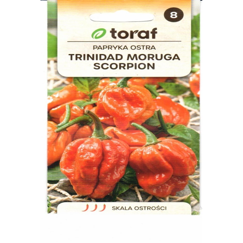 Datulinės paprikos (aitriosios) Scorpion 0,05gr