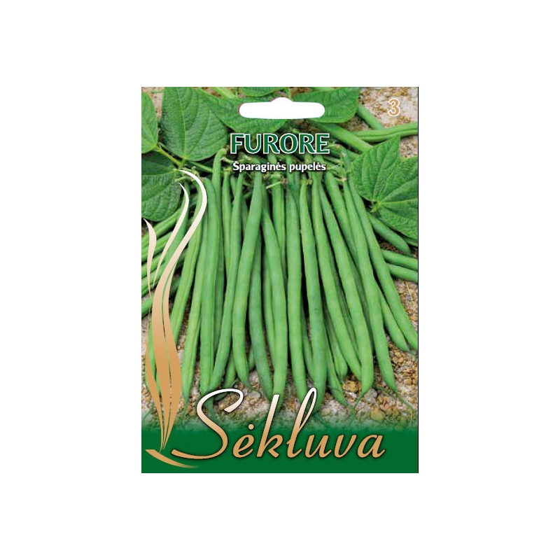 Šparaginės pupelės Furore 20gr