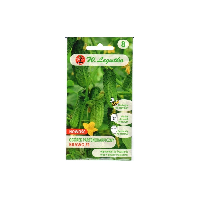 Trumpavaisiai agurkai Bravo F1 gr