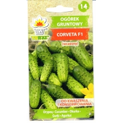 Trumpavaisiai agurkai Corveta F1 3gr