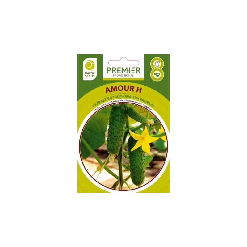 Agurkai Amour H 20s. Agurkai Amour H 20s.