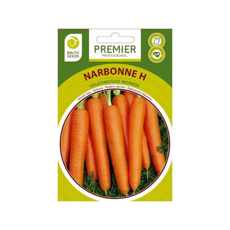 Morkos NARBONNE H, 600 sėklų Morkos NARBONNE H, 600 sėklų