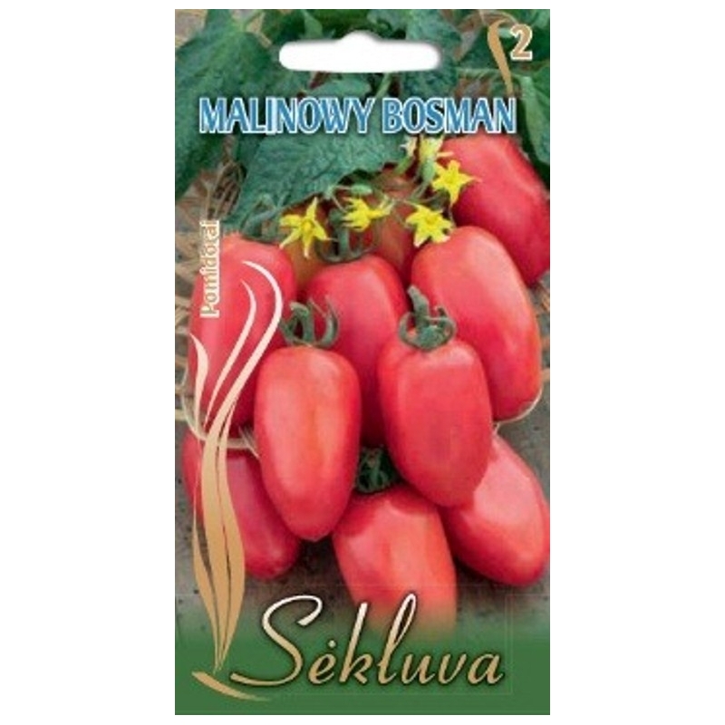 Valgomieji pomidorai Malinowy Bosman 0,2 gr. Valgomieji pomidorai Malinowy Bosman 0,2 gr.