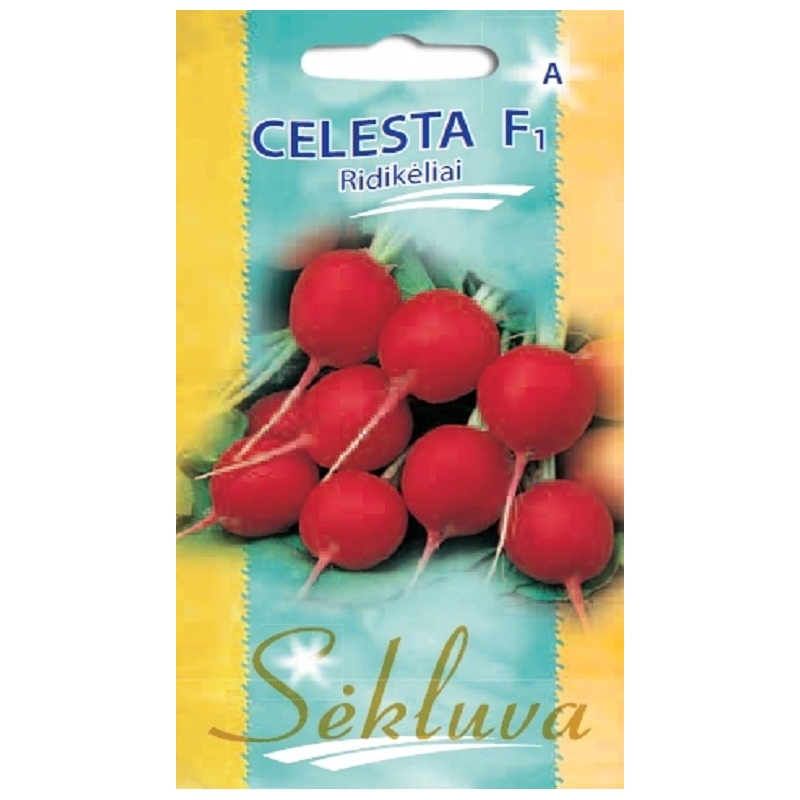 VALGOMIEJI RIDIKĖLIAI CELESTA F1 10g, VALGOMIEJI RIDIKĖLIAI CELESTA F1 10g,