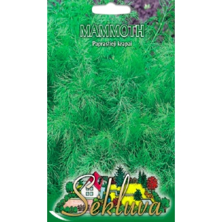 PAPRASTIEJI KRAPAI MAMMOTH 100 gr.