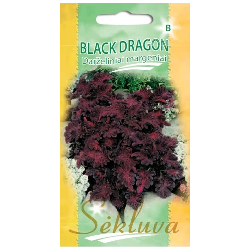 MARGENIAI BLACK DRAGON 20vnt. MARGENIAI BLACK DRAGON 20vnt.