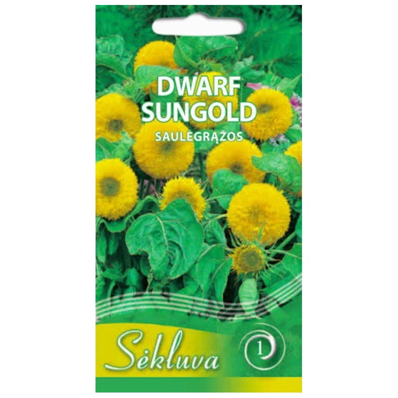 TIKROSIOS SAULĖGRĄŽOS DWARF SUNGOLD 2gr. TIKROSIOS SAULĖGRĄŽOS DWARF SUNGOLD 2gr.