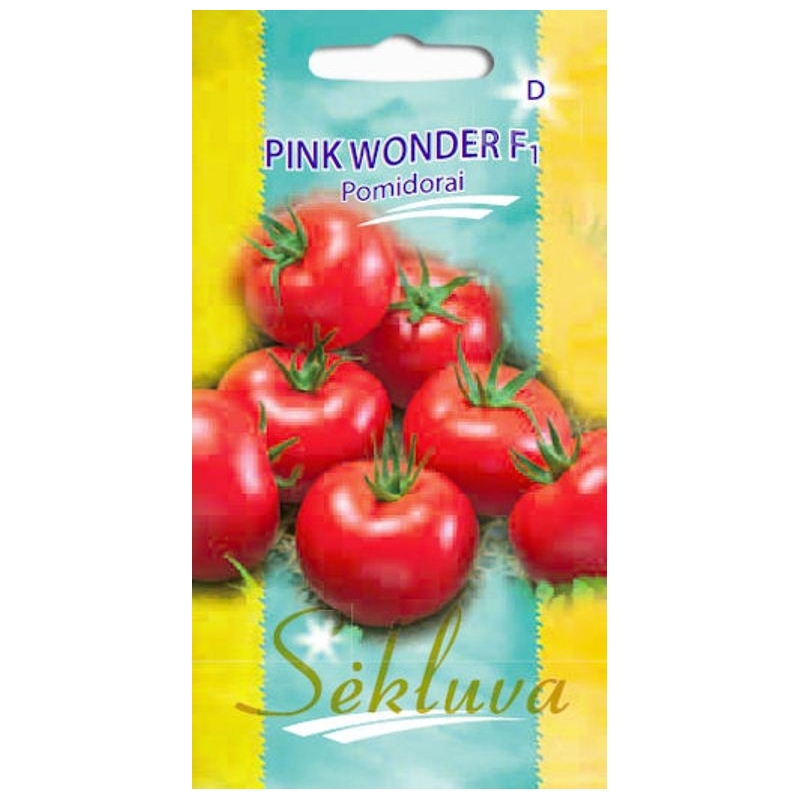 Valgomieji pomidorai Pink Wonder F1 10s. Valgomieji pomidorai Pink Wonder F1 10s.