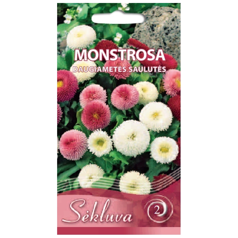 DAUGIAMETĖS SAULUTĖS MONSTROSA  0,1gr