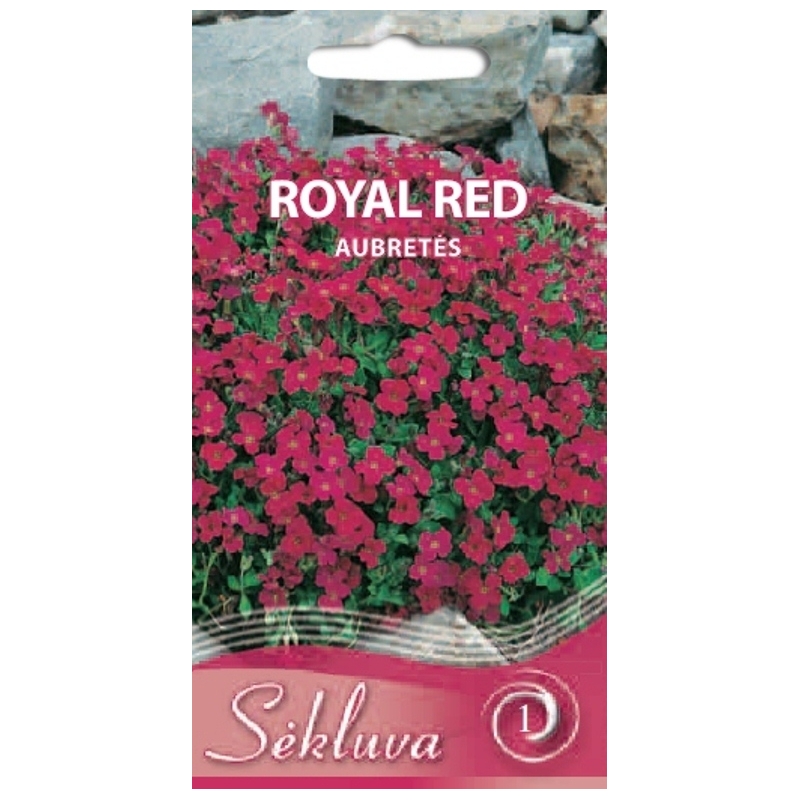 AUBRIETĖS ROYAL RED 0,1gr. AUBRIETĖS ROYAL RED 0,1gr.