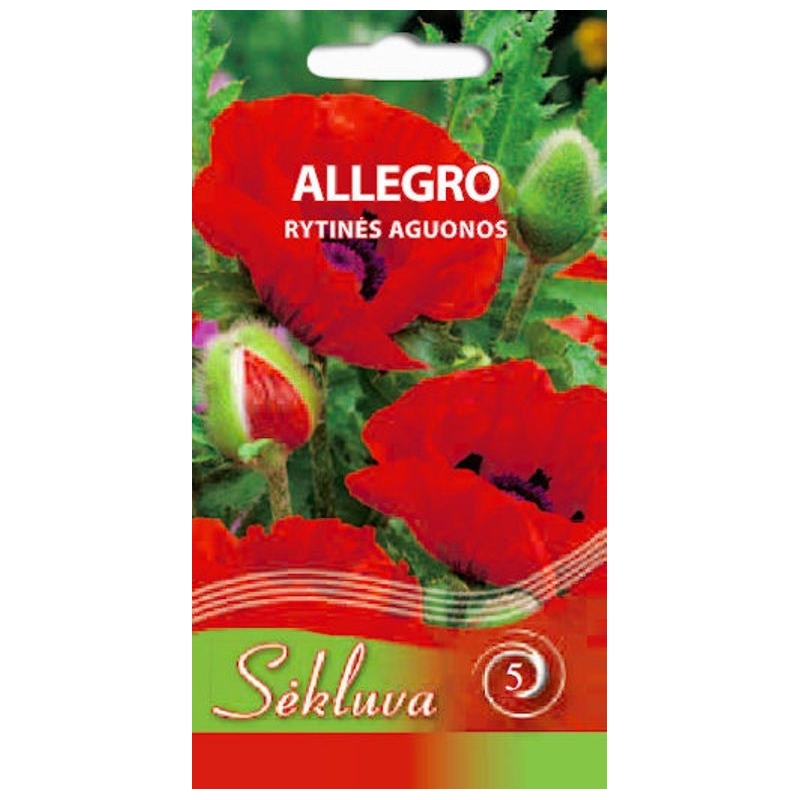 RYTINĖS AGUONOS ALLEGRO 0,2gr RYTINĖS AGUONOS ALLEGRO 0,2gr
